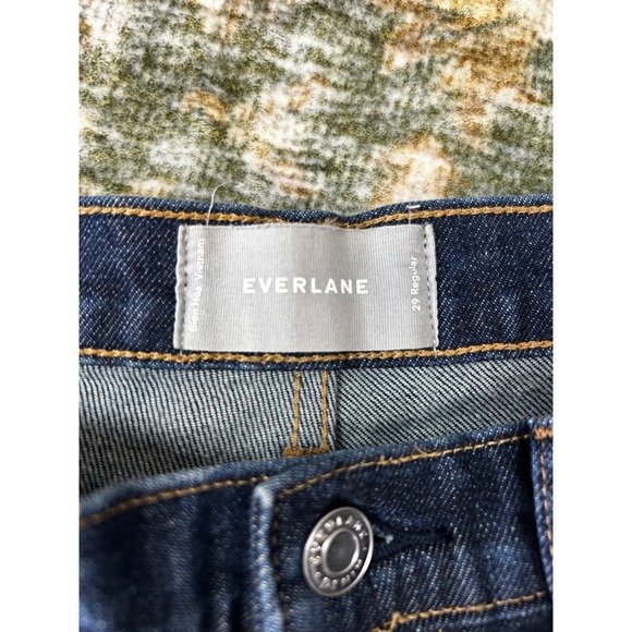 Everlane side 29 regular straight leg dark wash jeans - Picture 2 of 7